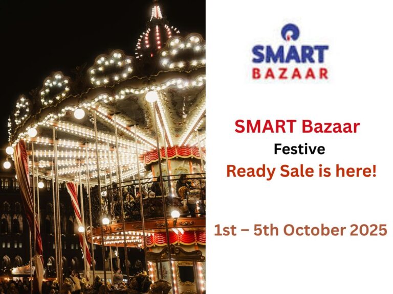 SMART Bazaar’s Festive Ready Sale: Mega Discounts on Fashion, Food & Gifts from Oct 1–5